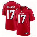 Men’s Atlanta Falcons #17 Zachariah Branch Nike 2026 Red Alternate Vapor F.U.S.E. Limited Jersey
