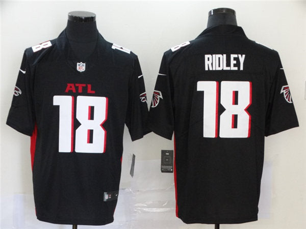 Men’s Atlanta Falcons #18 Calvin Ridley Nike Black Vapor Football Jersey