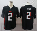 Men’s Atlanta Falcons #2 Matt Ryan Nike Black Vapor Football Jersey