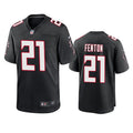 Men’s Atlanta Falcons #21 Rashad Fenton Nike Black Retro Jersey