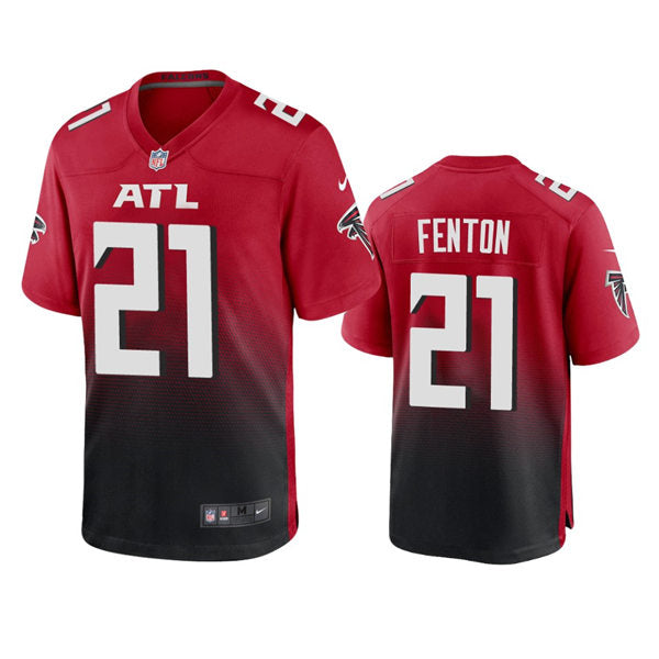 Men’s Atlanta Falcons #21 Rashad Fenton Nike Red 2nd Alternate Vapor Limited Jersey