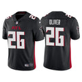 Men’s Atlanta Falcons #26 Isaiah Oliver Nike Black Vapor Limited Jersey