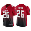 Men’s Atlanta Falcons #26 Isaiah Oliver Nike Red 2nd Alternate Vapor Limited Jersey