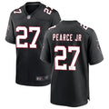 Men’s Atlanta Falcons #27 James Pearce Jr. Nike Black Throwback Limited Jersey