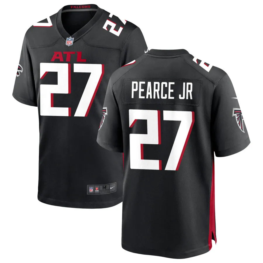 Men’s Atlanta Falcons #27 James Pearce Jr. Nike Black Vapor F.U.S.E. Limited Jersey