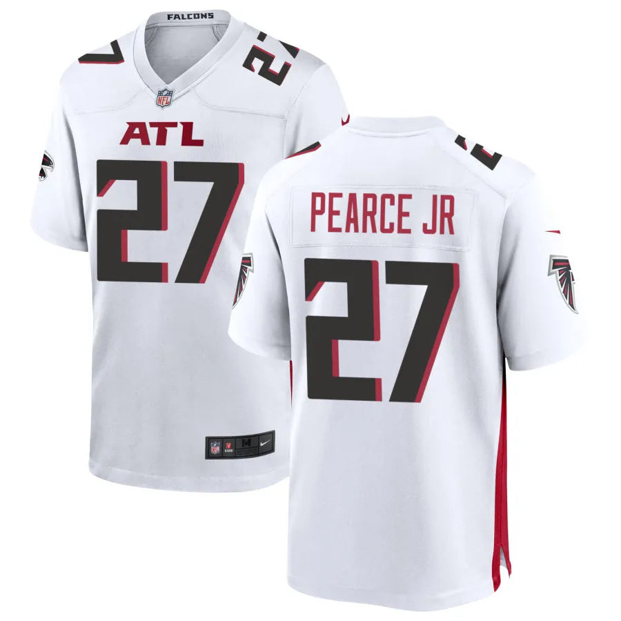 Men’s Atlanta Falcons #27 James Pearce Jr. Nike White Vapor F.U.S.E. Limited Jersey