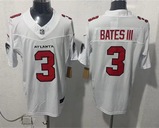 Men’s Atlanta Falcons #3 Jessie Bates III Nike 2026 White Vapor F.U.S.E. Limited Jersey