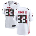 Men’s Atlanta Falcons #33 Billy Bowman Jr Nike White Vapor F.U.S.E. Limited Jersey