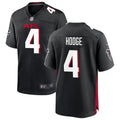 Men’s Atlanta Falcons #4 KhaDarel Hodge Nike Black Vapor Limited Jersey