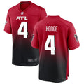 Men’s Atlanta Falcons #4 KhaDarel Hodge Nike Red Alternate Vapor F.U.S.E. Limited Jersey