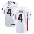Men’s Atlanta Falcons #4 KhaDarel Hodge Nike White Vapor Limited Jersey