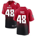 Men’s Atlanta Falcons #48 Bralen Trice Nike Red 2nd Alternate Vapor Limited Jersey