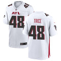 Men’s Atlanta Falcons #48 Bralen Trice Nike White Vapor Limited Jersey(3)