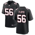 Men’s Atlanta Falcons #56 Leonard Floyd Nike Black Throwback Limited Jersey