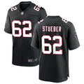 Men’s Atlanta Falcons #62 Corey Levin Nike Black Throwback Vapor F.U.S.E. Limited Jersey