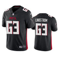 Men’s Atlanta Falcons #63 Chris Lindstrom Nike Black Vapor Limited Jersey