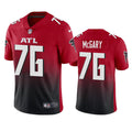 Men’s Atlanta Falcons #76  Kaleb McGary Nike Red 2nd Alternate Vapor Limited Jersey