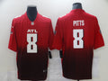 Men’s Atlanta Falcons #8 Kyle Pitts Nike Red 2nd Alternate Game Jersey