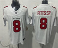 Men’s Atlanta Falcons #8 Kyle Pitts Sr Nike 2026 White Vapor F.U.S.E. Limited Jersey