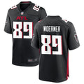 Men’s Atlanta Falcons #89 Charlie Woerner  Nike Black Vapor Limited Jersey(3)