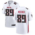 Men’s Atlanta Falcons #89 Charlie Woerner Nike White Vapor Limited Jersey (2)