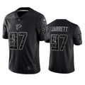 Men’s Atlanta Falcons #97 Grady Jarrett Black Rflctv Limited Jersey