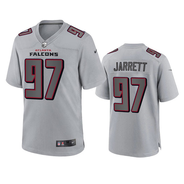 Men’s Atlanta Falcons #97 Grady Jarrett Nike Atmosphere Fashion Game Jersey – Gray