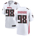 Men’s Atlanta Falcons #98 Ruke Orhorhoro Nike White Vapor Limited Jersey(3)