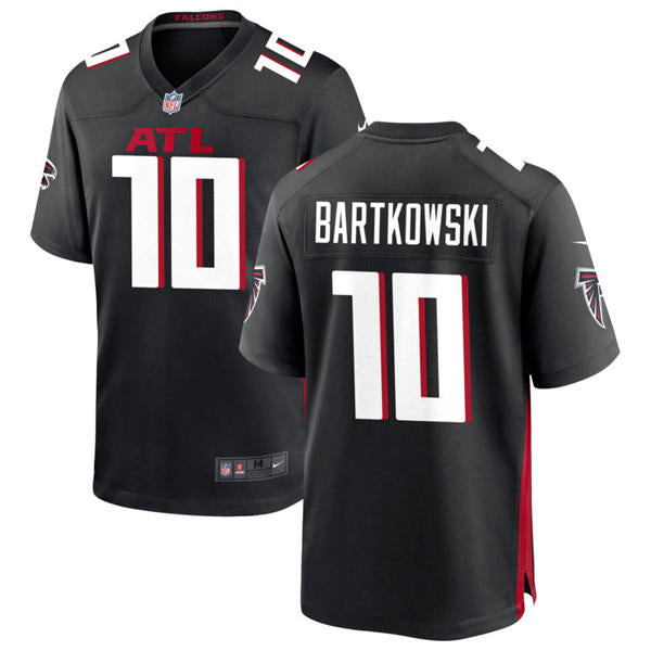 Men’s Atlanta Falcons Retired Player #10 Steve Bartkowski Nike Black Vapor F.U.S.E. Limited Jersey