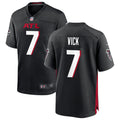 Men’s Atlanta Falcons Retired Player #7 Michael Vick Nike Black Vapor Limited Jersey