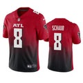 Men’s Atlanta Falcons Retired Player #8 Matt Schaub Nike Red 2nd Alternate Vapor Limited Jersey