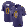 Men’s Baltimore Ravens #0 Roquan Smith Nike Purple Alternate Vapor F.U.S.E 2026 Next Flight Jersey