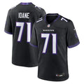 Men’s Baltimore Ravens #71 Vega Ioane Nike 2026 Next Flight Black Alternate Vapor F.U.S.E Limited Jersey