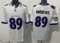 Mens Baltimore Ravens #89 Mark Andrews Nike 2026 Next Flight White Vapor Vapor F.U.S.E Limited Jersey