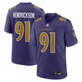Mens Baltimore Ravens #91 Trey Hendrickson Nike Purple Alternate Vapor F.U.S.E  2026 Next Flight  Jersey