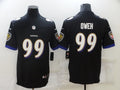 Men’s Baltimore Ravens #99 Odafe Oweh Nike Black Vapor Untouchable Limited Jersey