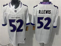 Mens Baltimore Ravens Retired Player #52 Ray Lewis Nike 2026 Next Flight White Vapor Vapor F.U.S.E Limited Jersey