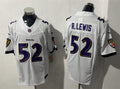 Men’s Baltimore Ravens Retired Player #52 Ray Lewis Nike White Vapor Vapor F.U.S.E Limited Jersey