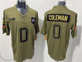 Mens Buffalo Bills #0 Keon Coleman Nike 2025 Salute to Service Limited Jersey – Olive