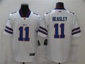 Men’s Buffalo Bills #11 Cole Beasley Nike White Player Game Football Jersey