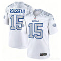 Mens Buffalo Bills #15 Gregory Rousseau White Nike Vapor F.U.S.E. Limited Rivalry Series Jersey