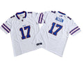 Men’s Buffalo Bills #17 Josh Allen Nike White Vapor F.U.S.E. Limited Jersey