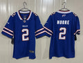 Mens Buffalo Bills #2 D.J. Moore Nike Royal Vapor F.U.S.E. Limited Jersey