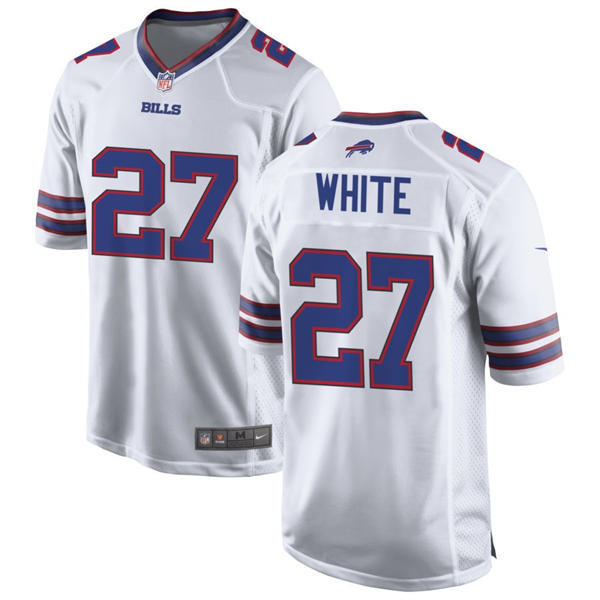 Mens Buffalo Bills #27 Tre’Davious White Nike White Vapor F.U.S.E. Limited Jersey
