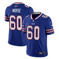 Men’s Buffalo Bills #60 Mitch Morse Stitched Blue Nike Vapor Untouchable Limited Jersey