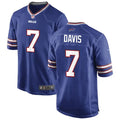 Mens Buffalo Bills #7 Ray Davis Nike Royal Vapor F.U.S.E. Limited Jersey
