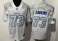 Mens Buffalo Bills #73 Dion Dawkins White Nike Vapor F.U.S.E. Limited Rivalry Series Jersey