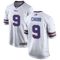 Mens Buffalo Bills #9 Bradley Chubb Nike White Vapor F.U.S.E. Limited Jersey