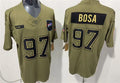 Mens Buffalo Bills #97 Joey Bosa Nike 2025 Salute to Service Limited Jersey – Olive