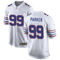 Mens Buffalo Bills #99 T.J. Parker Nike White Alternate Retro Vapor Limited Jersey